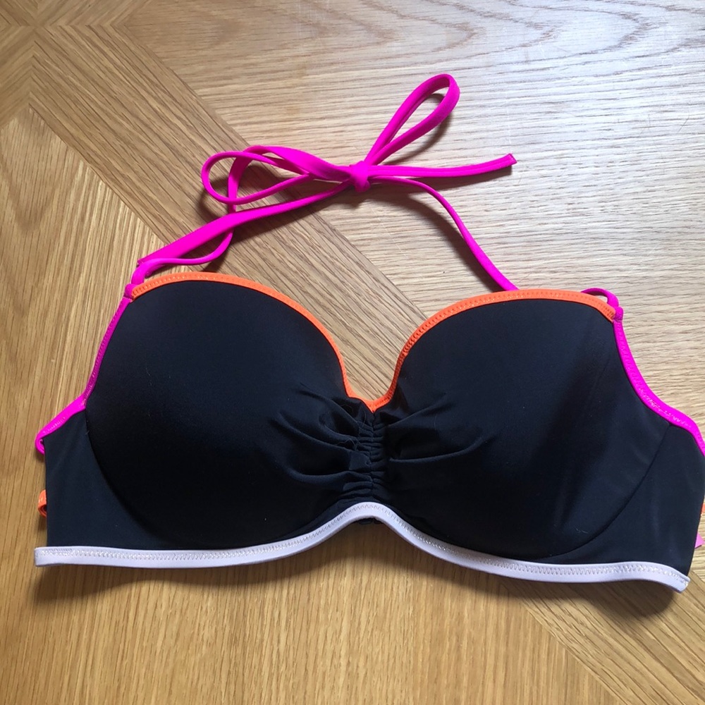 Victoria’s Secret strappy back halter swim top